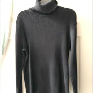 Jones New York ribbed black turtleneck